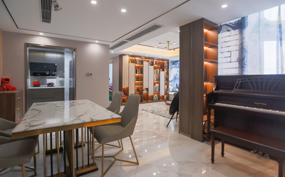 现代轻奢优雅住宅设计-10