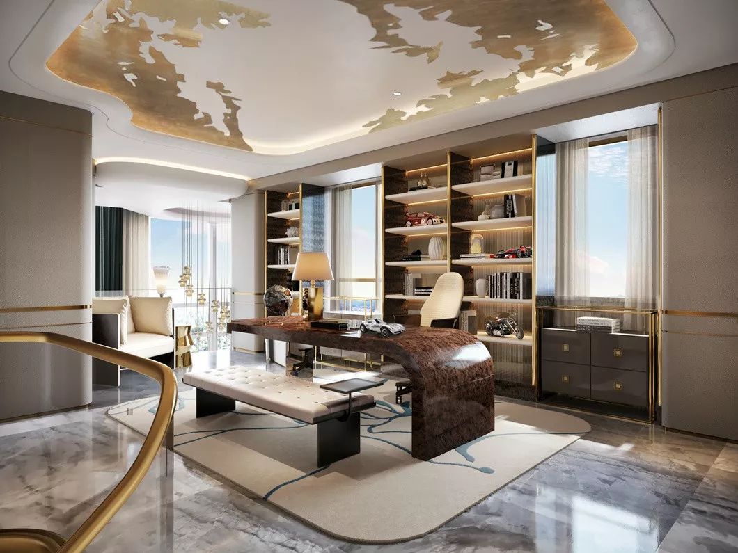 都会新贵之家 | 时尚白鹿豪宅,传统与现代的完美融合-59