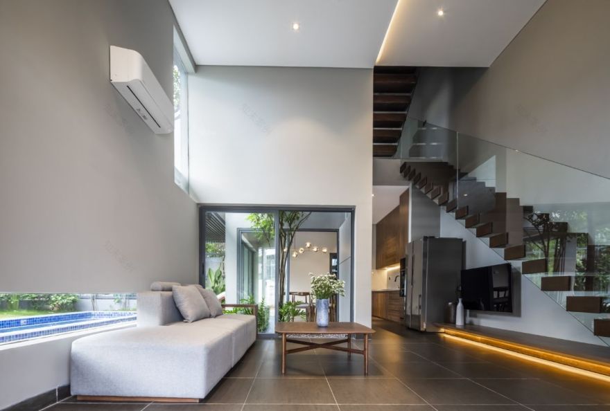 越南芽庄 Bi House 度假屋——融入自然的绿色建筑设计-18