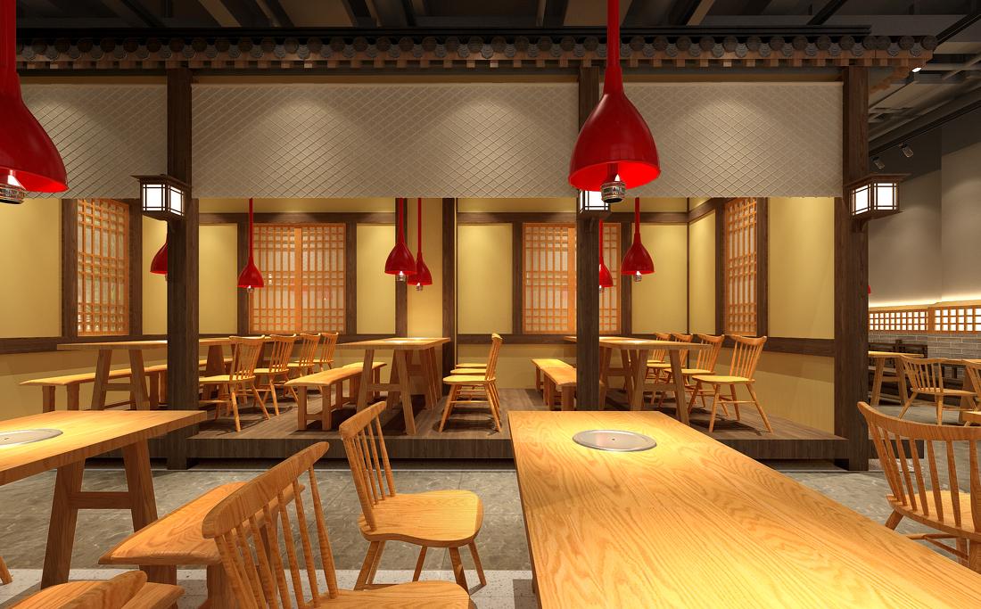 韩国烧烤连锁店设计丨中国上海丨由余设计(Youyu Studio)-13