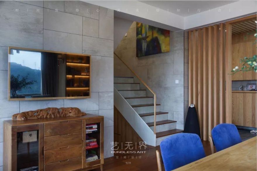 香蜜湖错层之家 | 现代生活与传统关公的和谐融合-27