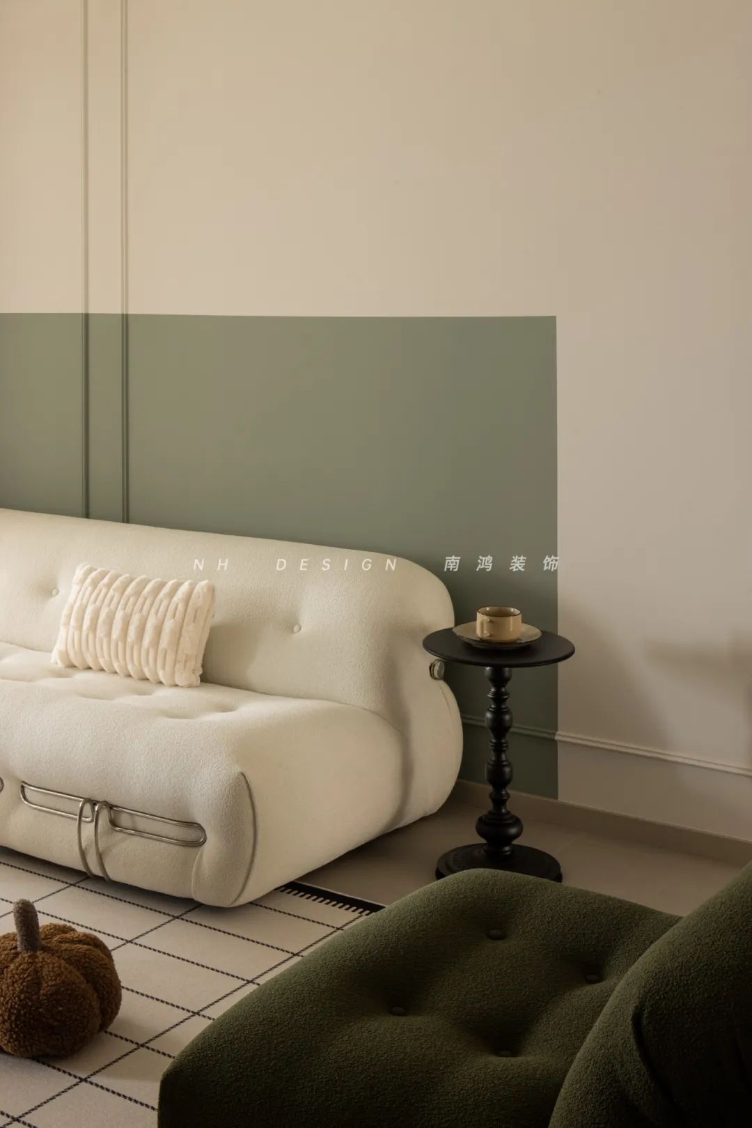 奶油中古 · 浙江杭州 89㎡居室设计丨中国杭州丨浙江南鸿装饰-6