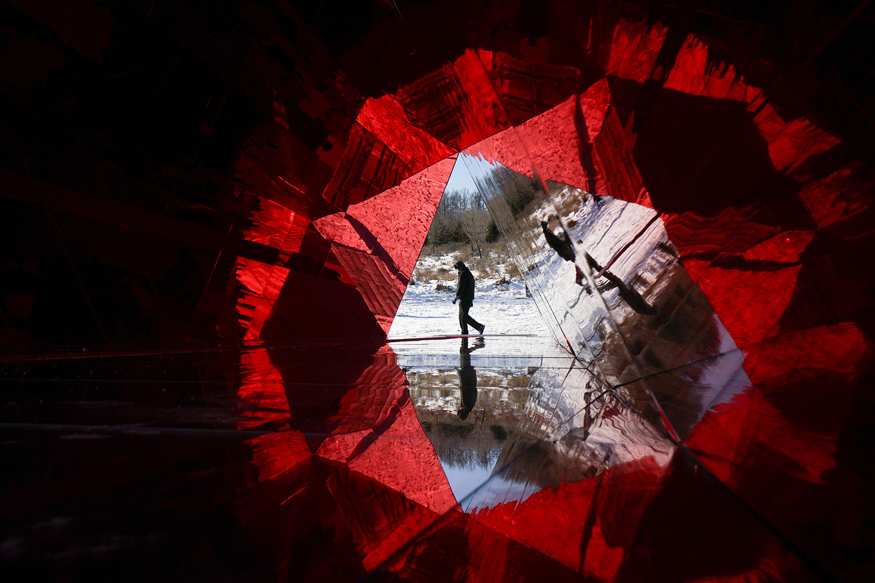 观山见己 – 长白山脚下的“棱镜庇护所”丨中国白山丨数石space10工作室-52