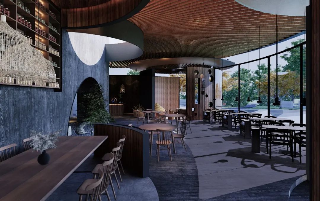 【HTD设计】乡野自然体验餐厅-86