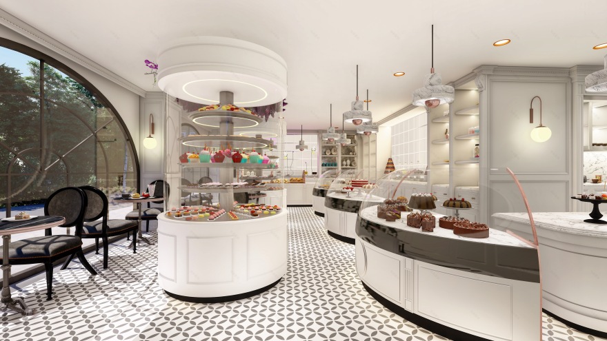 美国 USBA 甜品店设计-19