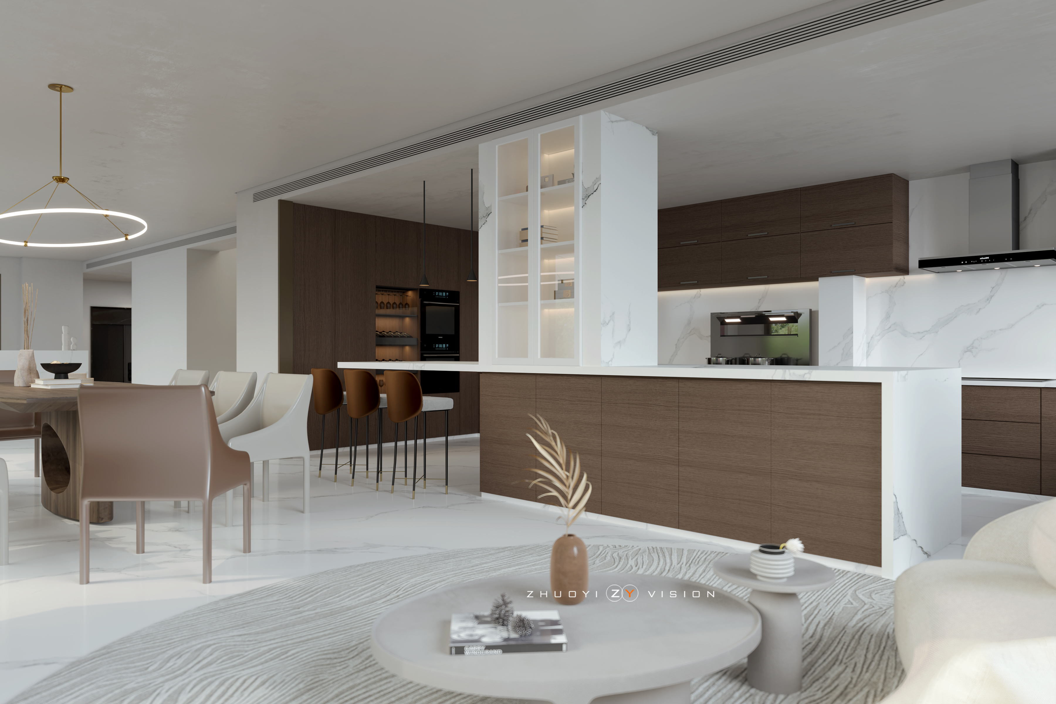 300平住宅设计表现-7