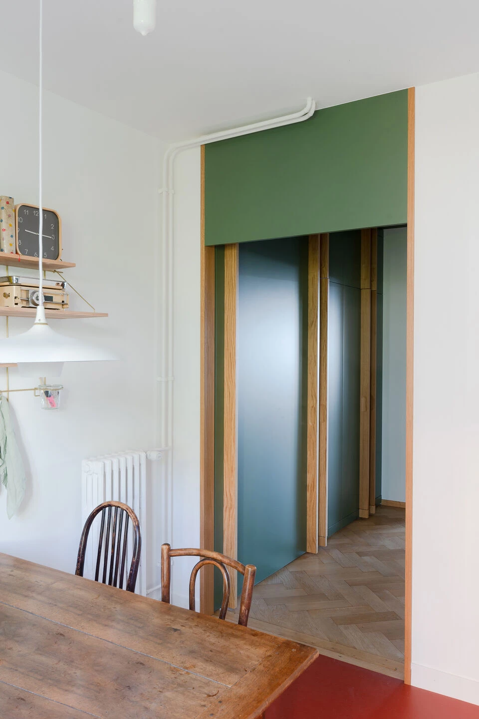 瑞士洛桑百年公寓翻新丨Bureau Brisson Architectes-10