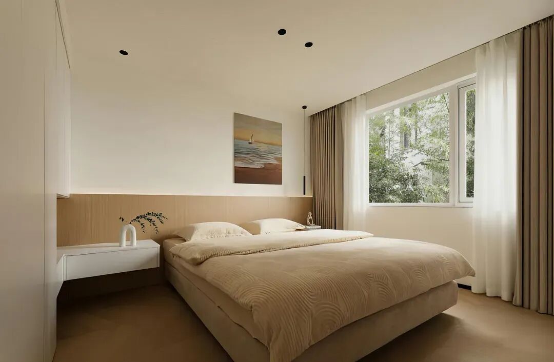 62㎡原木风一居：9万打造退休生活理想家-27