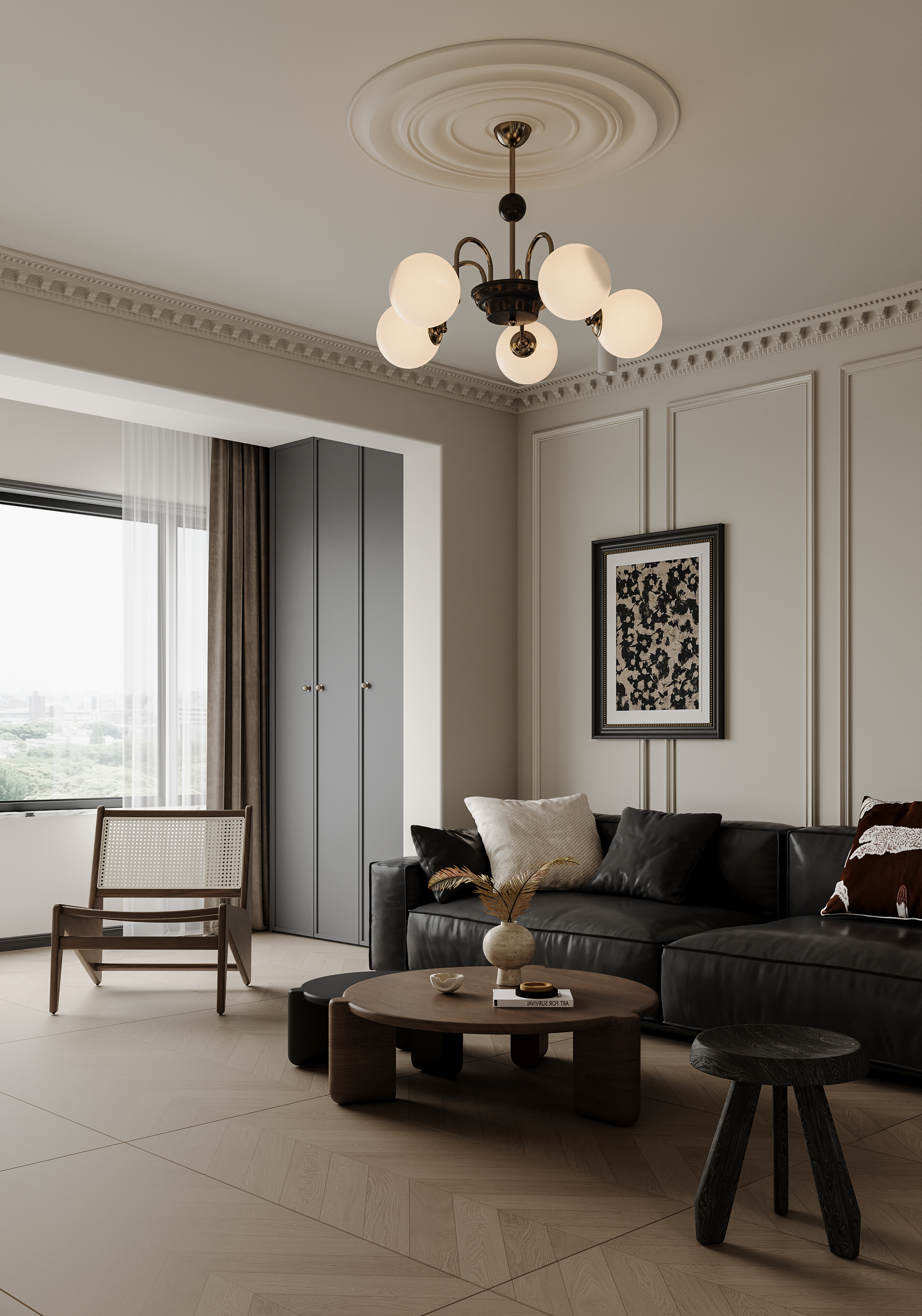 法式中古家居渲染-7