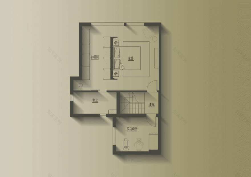 双流区196㎡复式精装房大变身丨清羽设计-13
