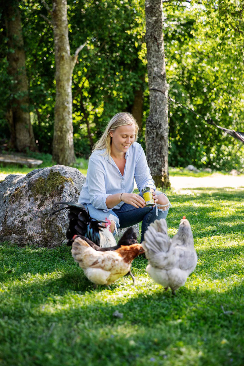 瑞典乡村小店改造的明亮温馨夏日小屋-18