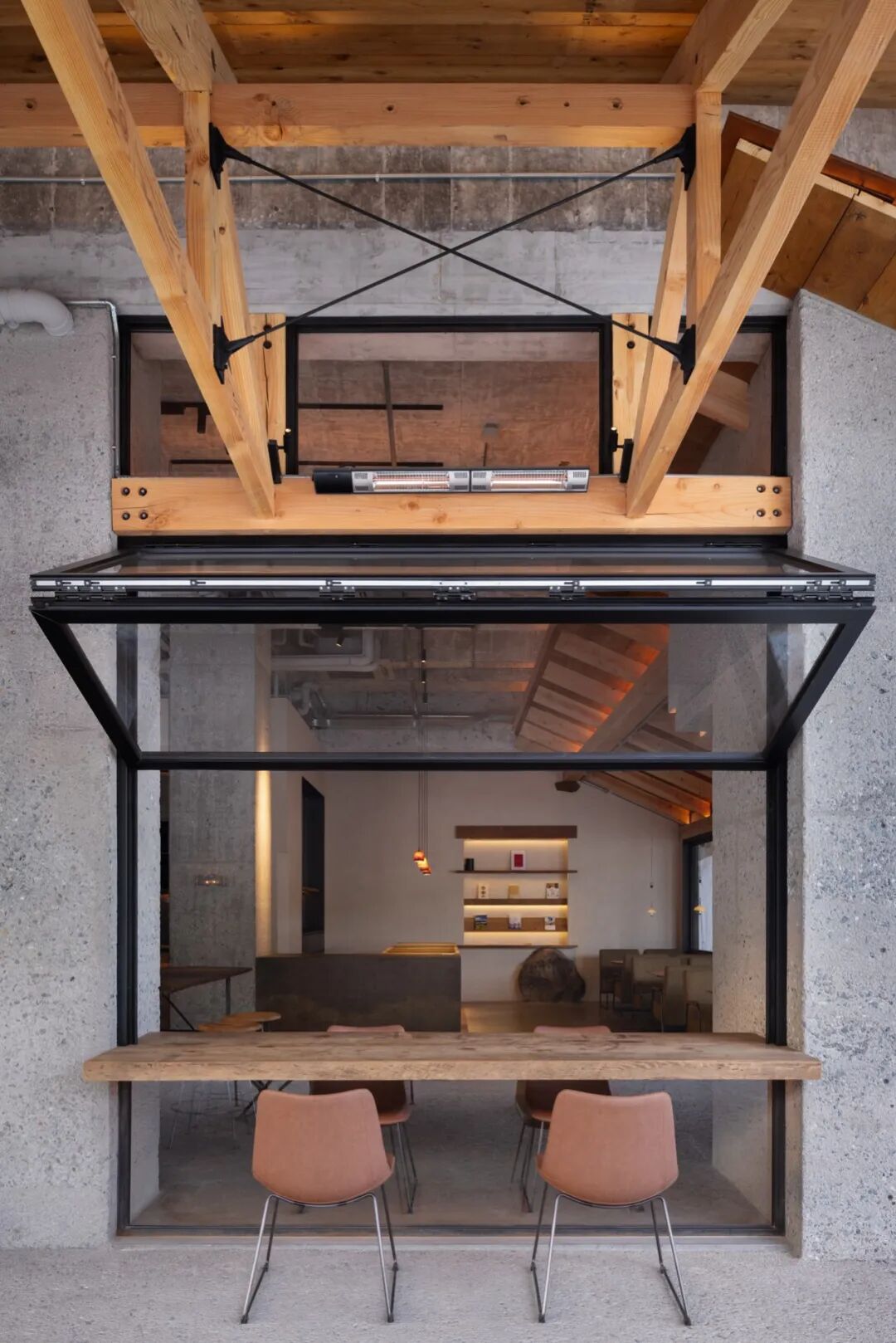 新作|城市中的庇护所--山野咖啡·BAC店-55