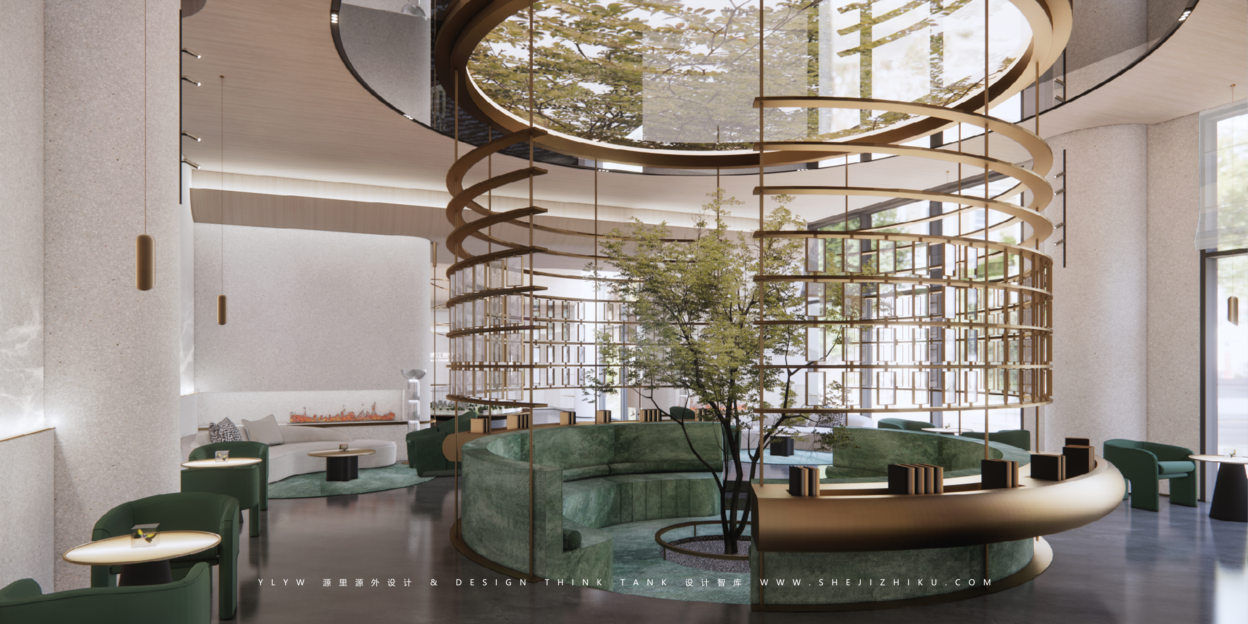 都市蜉蝣售楼中心室内设计丨源里源外设计-11