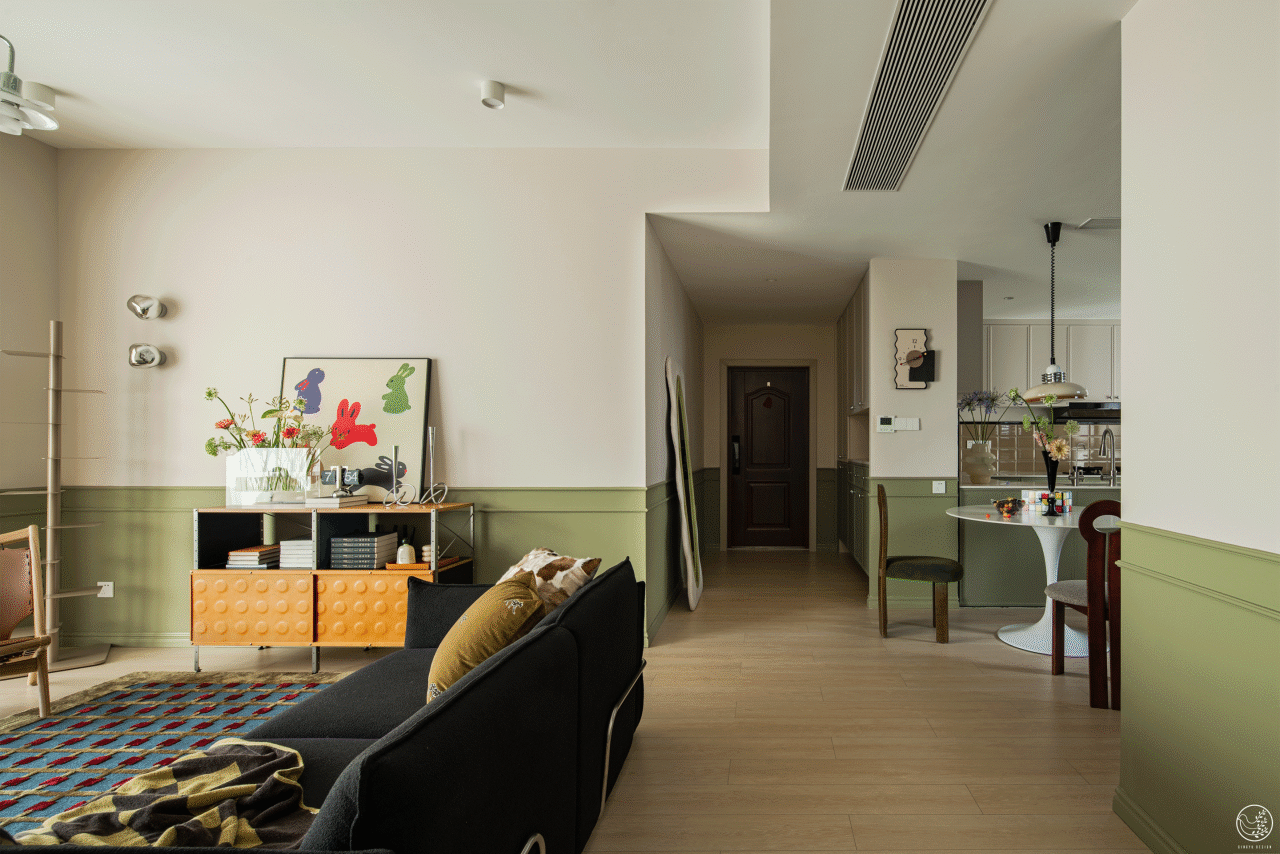 中古南洋风平层设计丨中国成都丨设计师刘丽-22