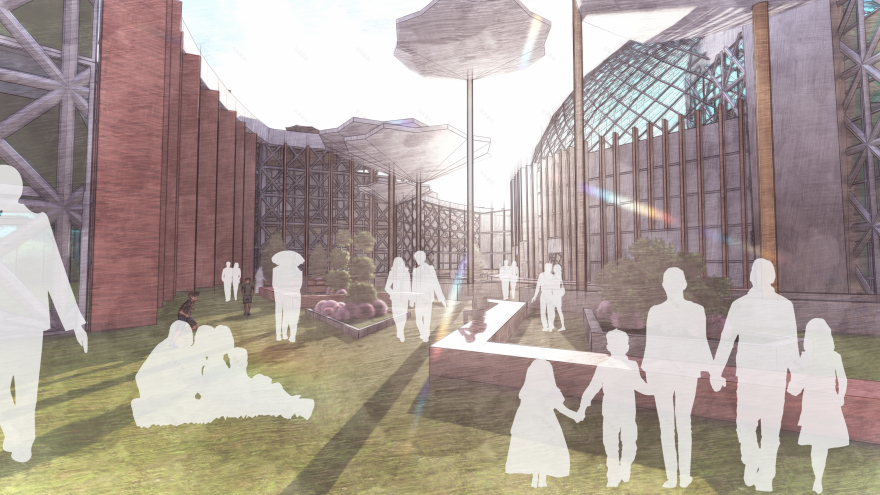 meeting point·(艺术文化交流中心)丨Helwan University 工程学院 Materia 系-22