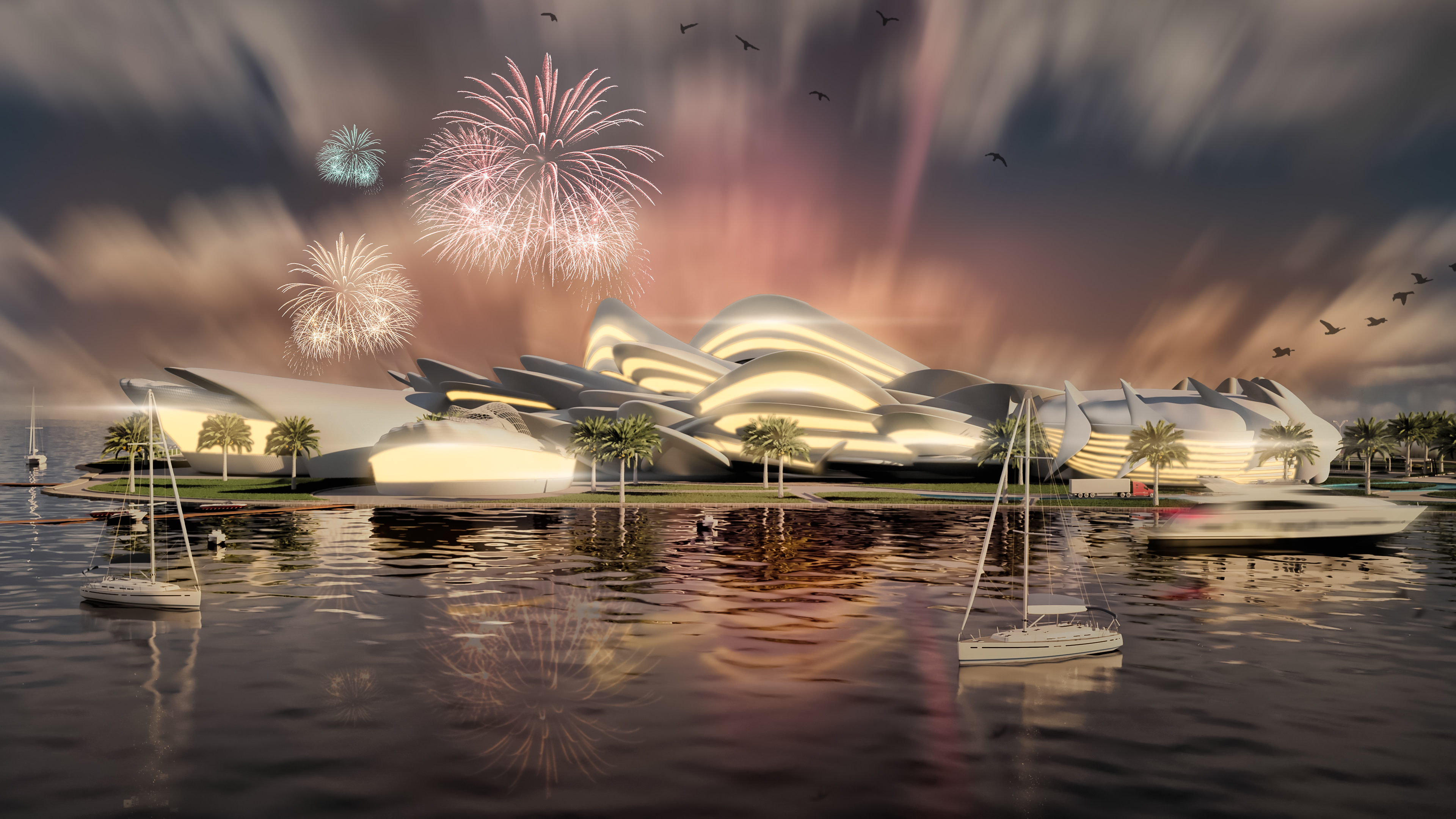 海蓝宝石毕业设计丨埃及丨埃及科技大学建筑系-26