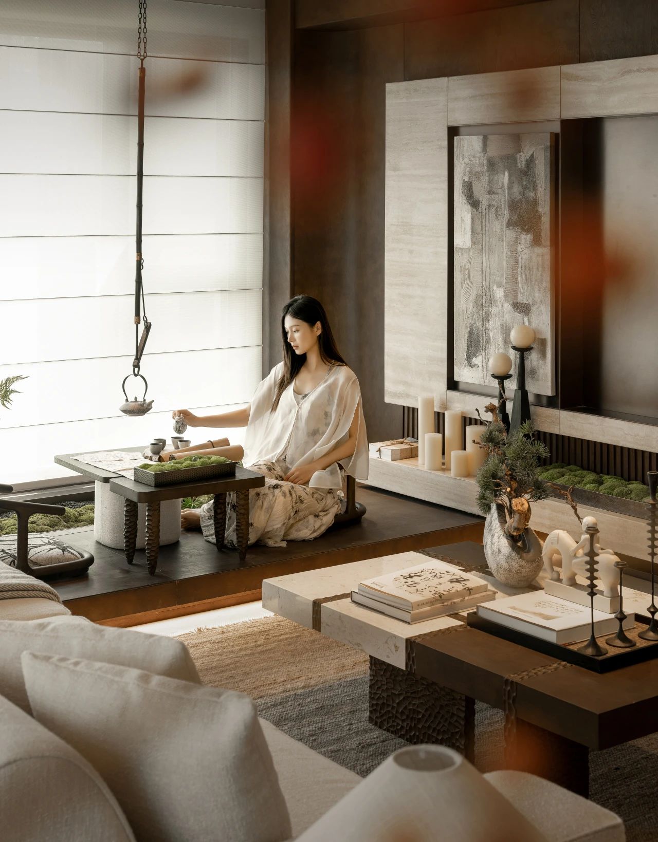 新作｜无隅制造 刘刚,权威 丨 东方清韵,风雅如诗丨中国青岛丨无隅制造（设计总监刘刚,软装总监权威）-0