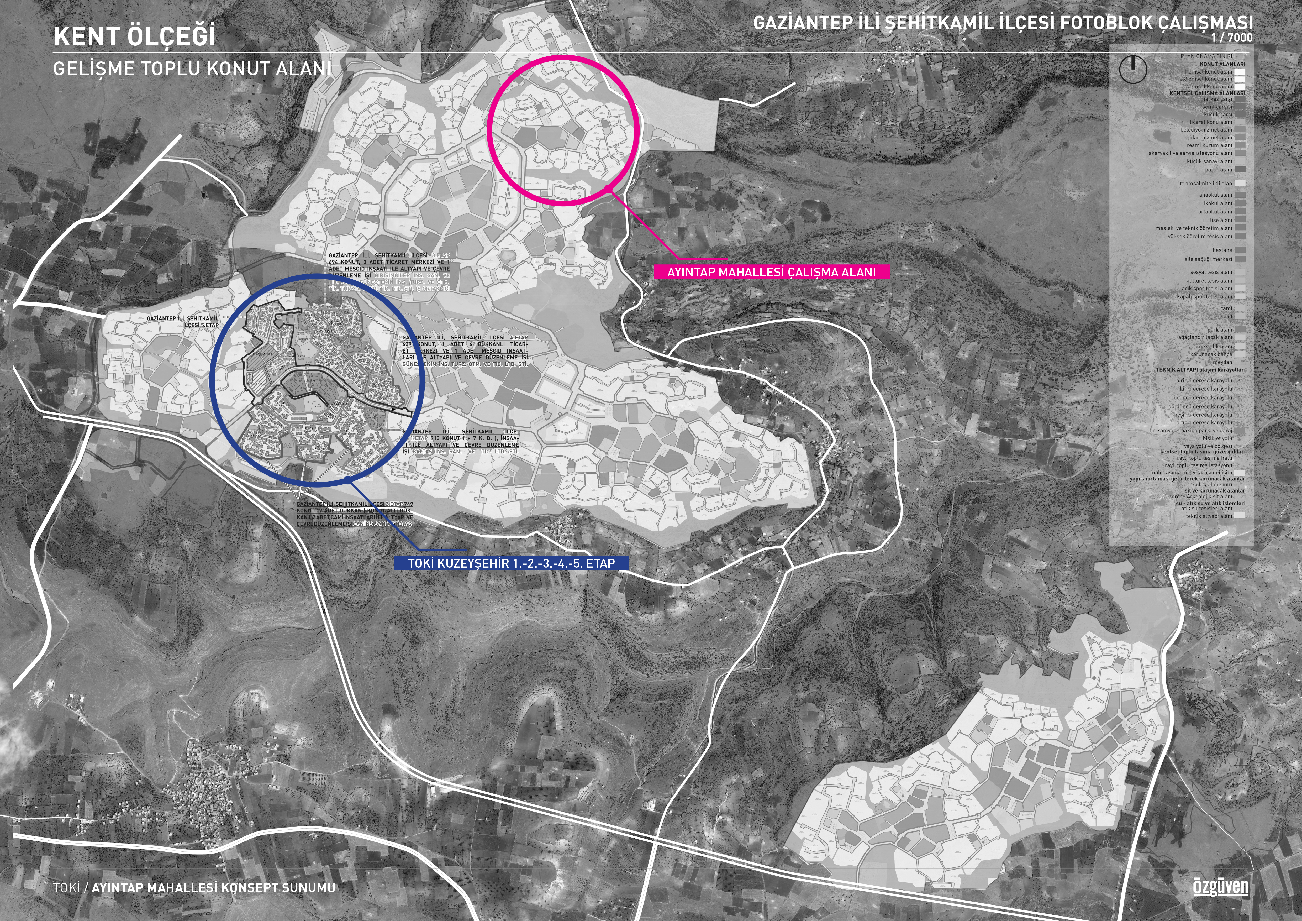 GAZİANTEP ŞEHİTKAMİL / AYINTAP MAHALLESİ - MASTER PLAN-4