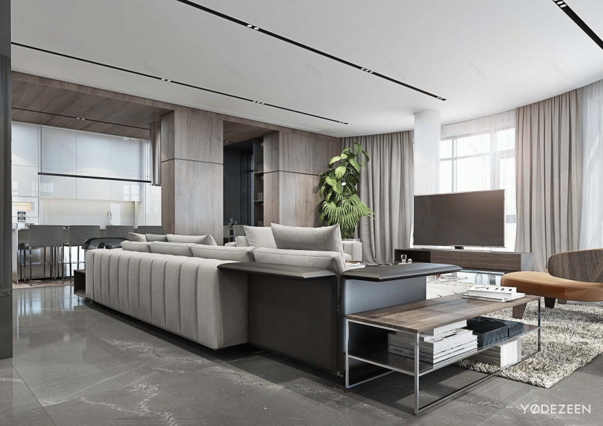 VERSATILEINTERIOR OF A SPACIOUS Yodezeen Architects-9