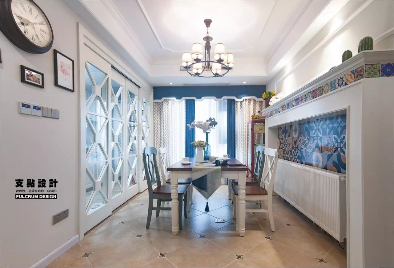 融侨城地中海混搭风 | 支点设计的 107 平米多彩海平线-26