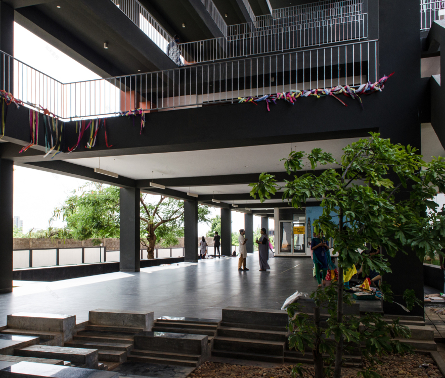 层叠梯田,重塑教育空间——Crescent 建筑学院设计-34