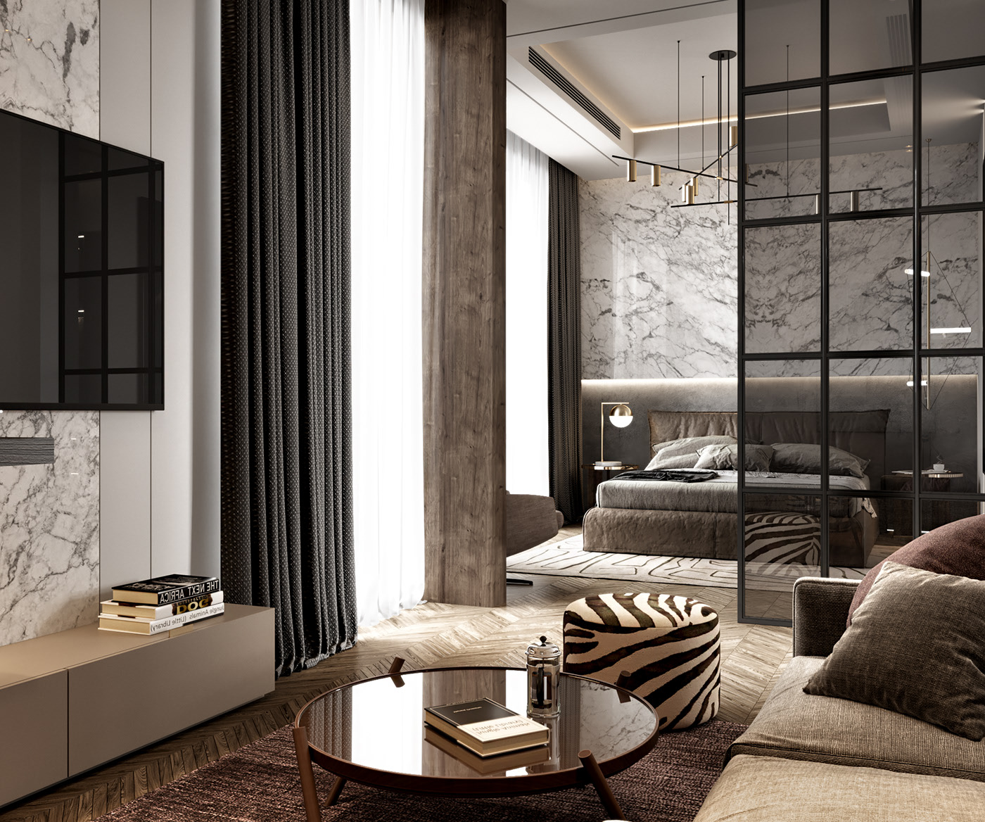 融合自然元素的奢华家居设计-14