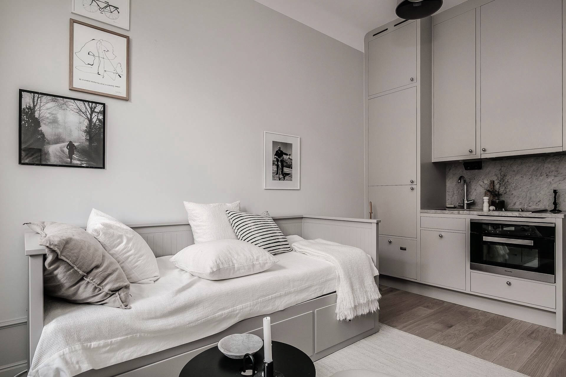 20平米北欧风单身公寓室内设计-10