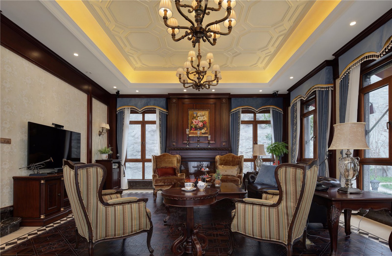 530㎡美式独栋别墅-10