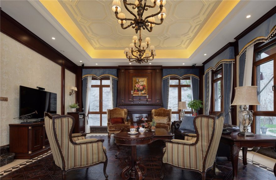 530㎡美式独栋别墅-10