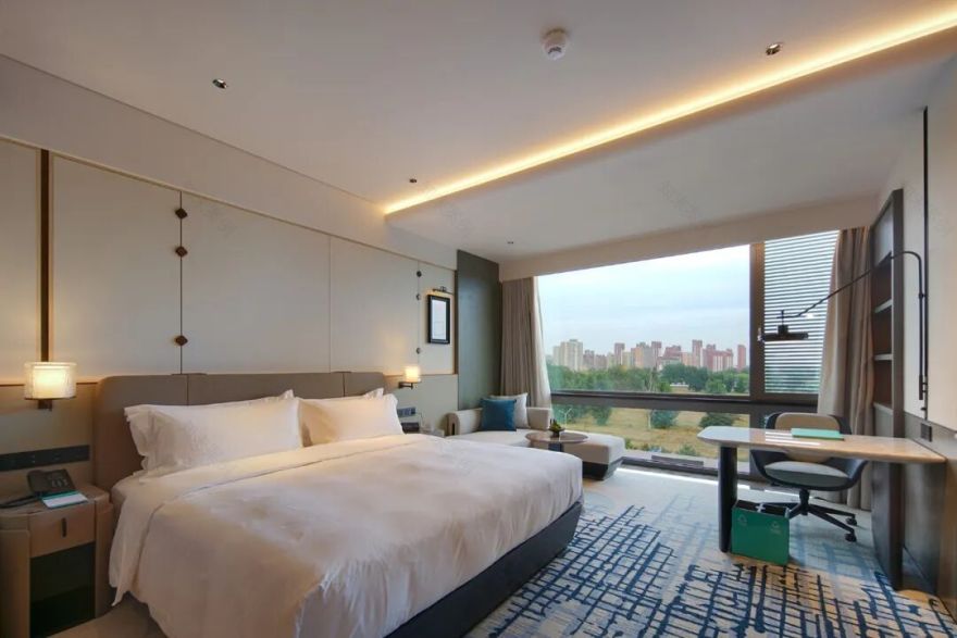 金茂装饰酒店新作|北京通州皇冠假日酒店-75