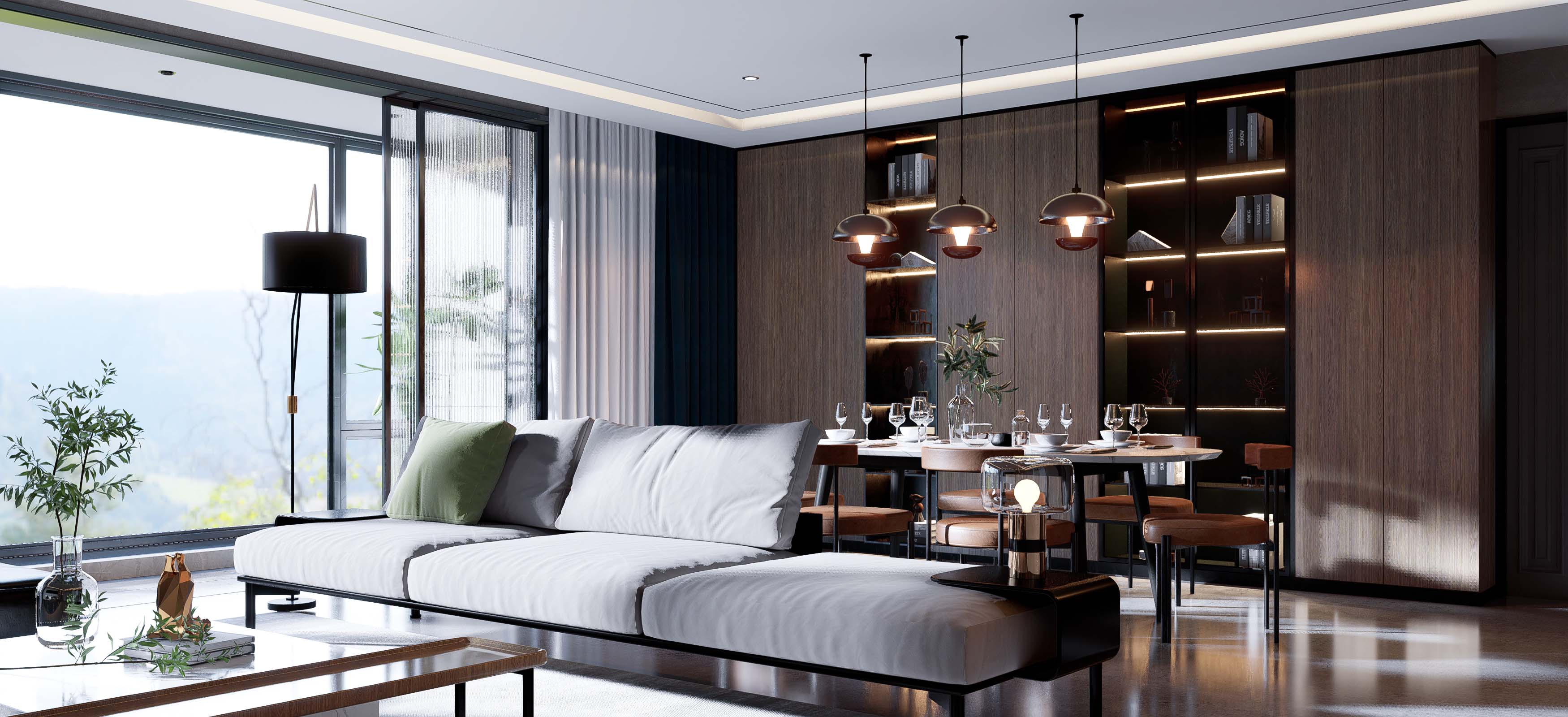 2021 年度渲染动画总结 | 室内设计新趋势与精彩案例解析-51