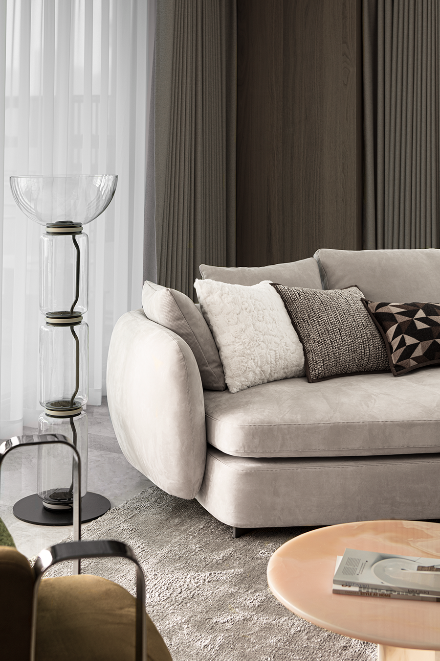 300㎡简约私宅设计丨中国重庆丨七屿设计-19