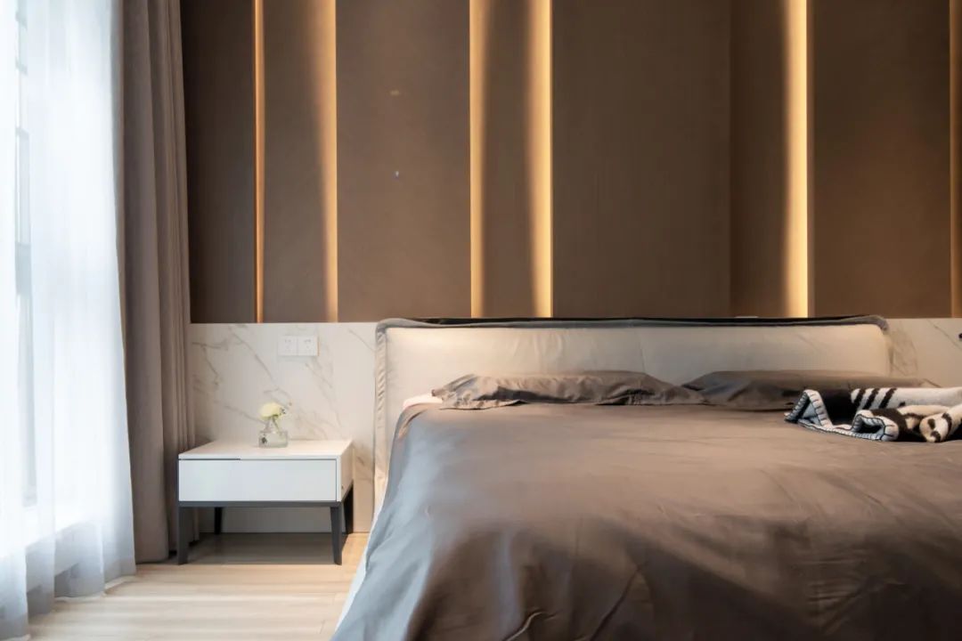 弧度中的温暖港湾·245㎡现代家居设计丨中国深圳丨深圳一度经纬设计-71