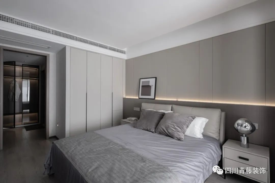 御景苑 160㎡现代简约住宅丨冷雪莲-44