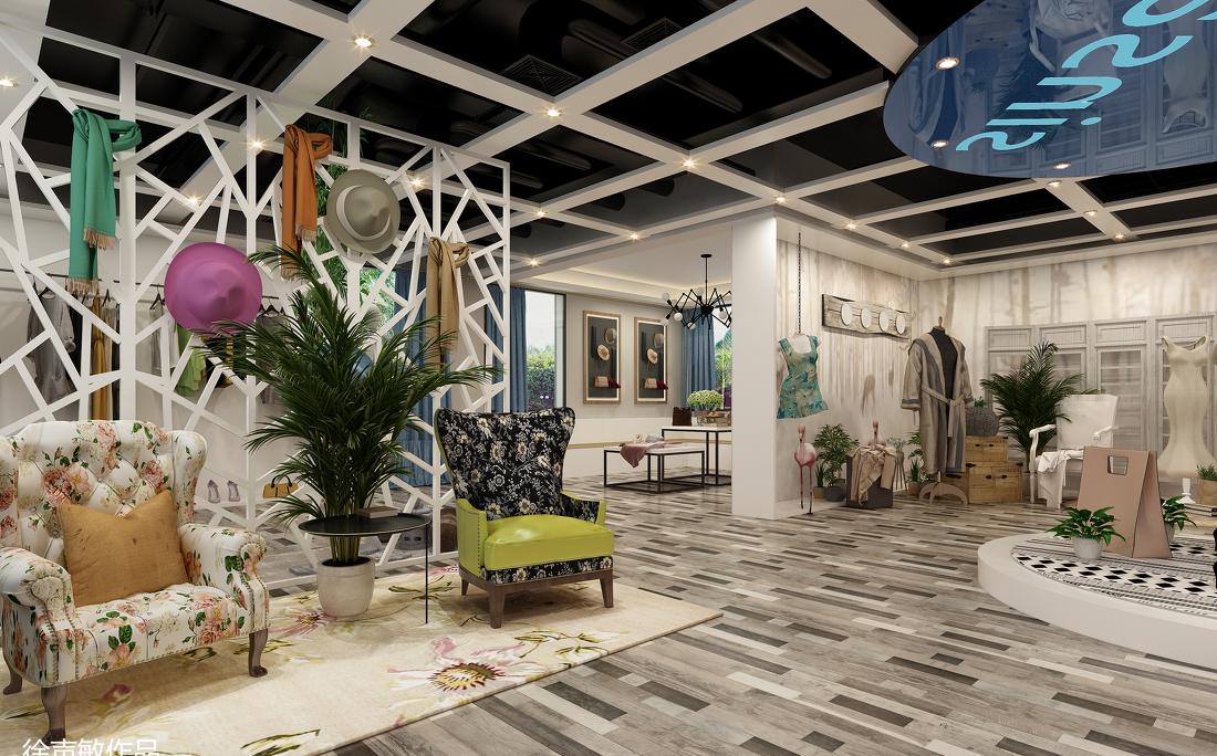 
东阳内衣展厅及屋顶花园 -5