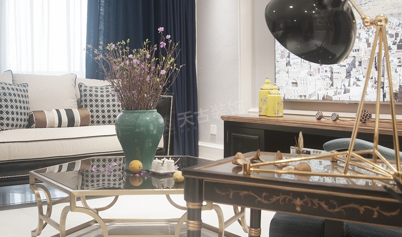 渝北 140 平米现代法式洋房装修完工效果-8