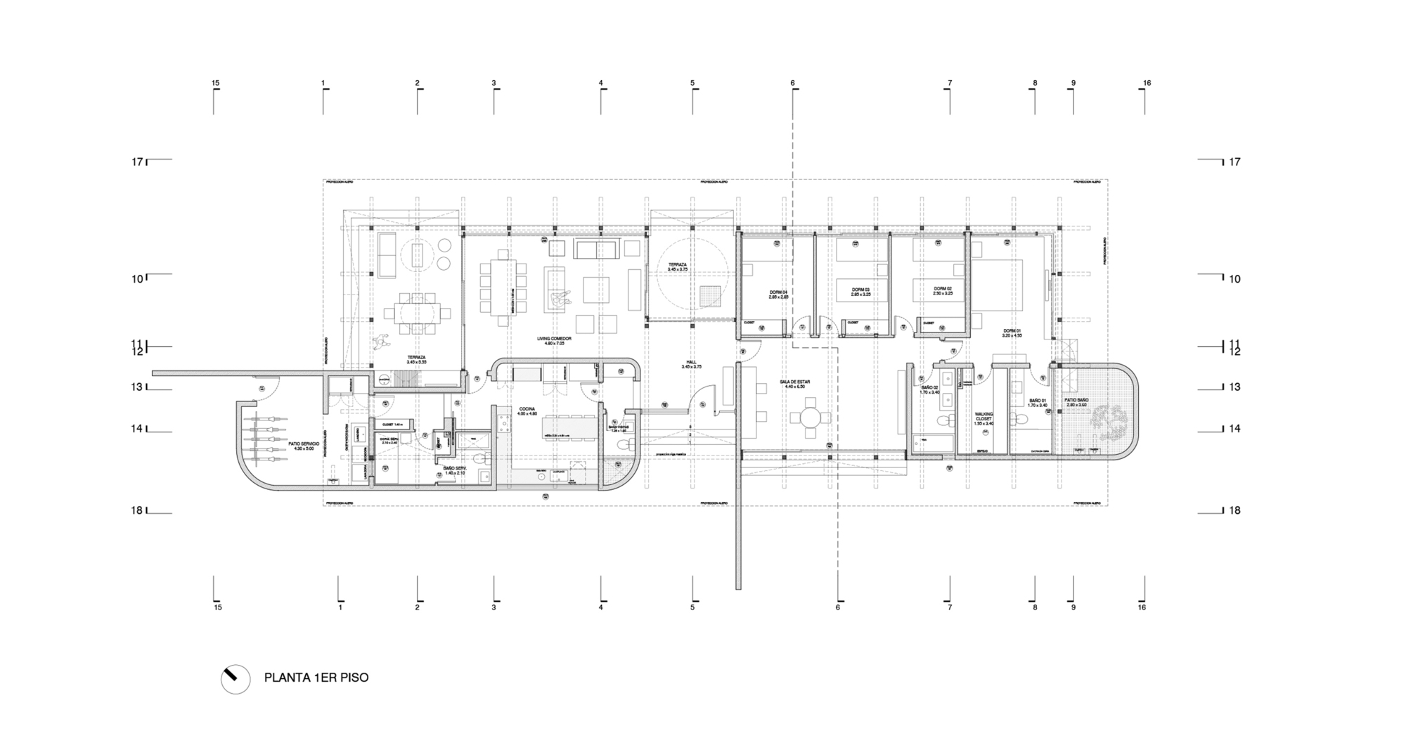 弧形墙屋丨智利-10
