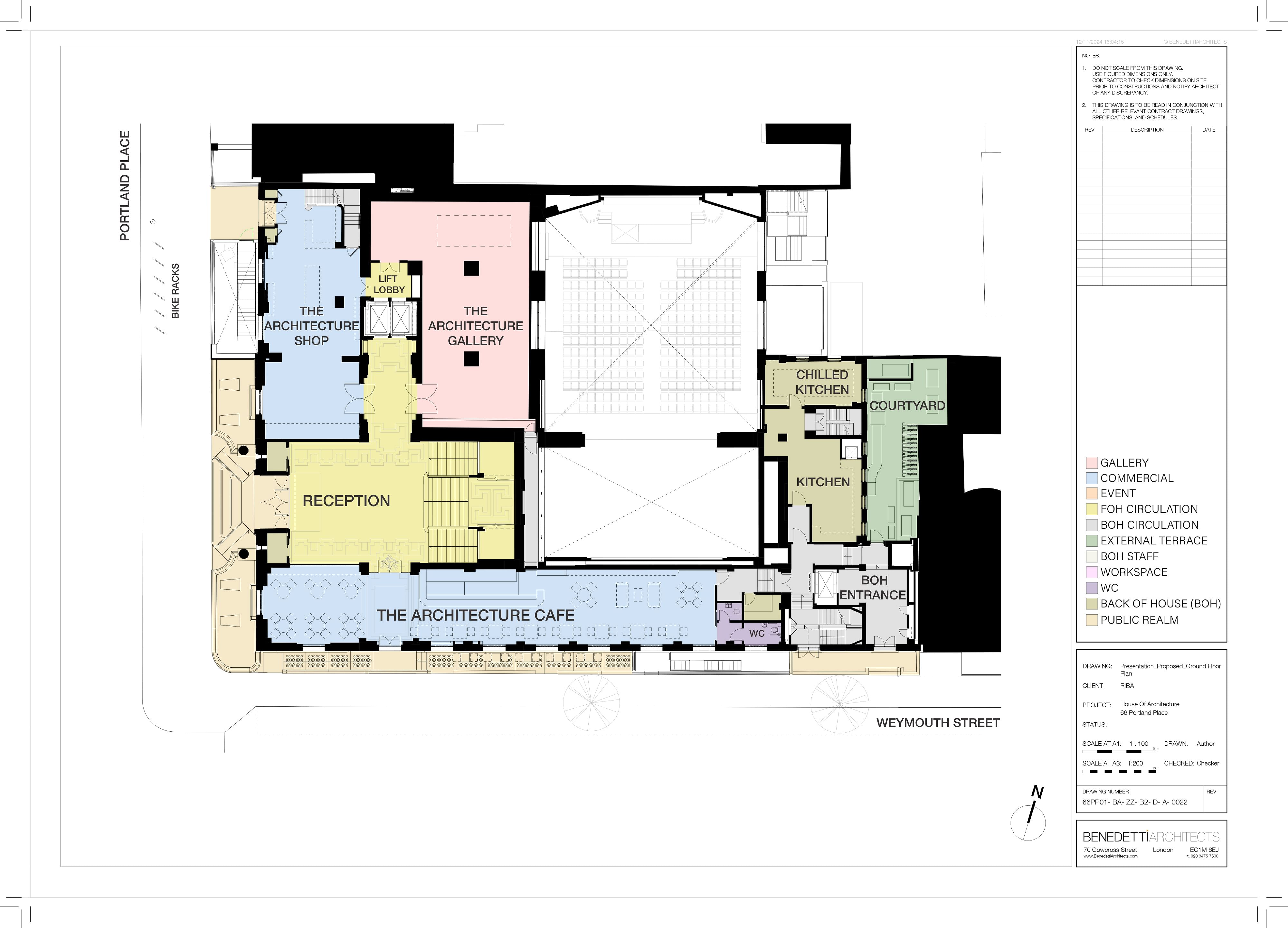 RIBA的建筑之家（皇家英国建筑师学会总部修复）项目丨美国波特兰丨Benedetti Architects-23