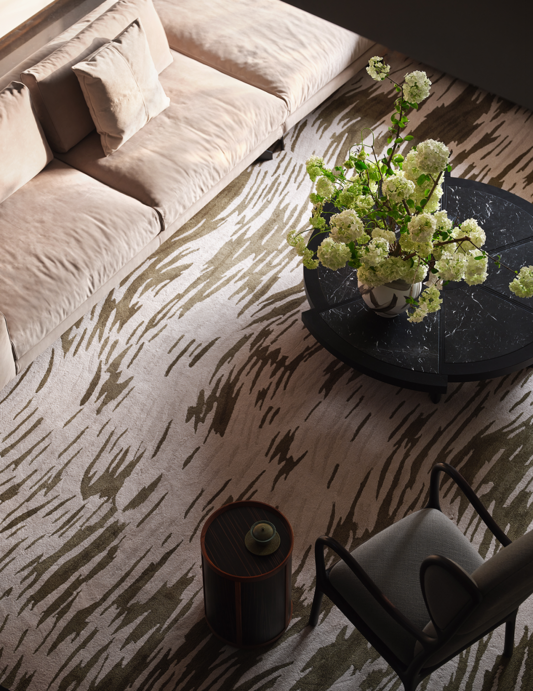 银杏汇湘湖天境 新中式挑空别墅丨中国杭州丨H.N.LIN空间美学馆-30