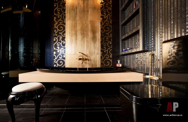 带镂空隔断的公寓室内设计丨Гулина Светлана,Анна Заводовская-30