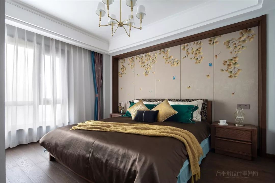 《远黛》 | 新中式风格,原木温暖,青蓝雅致,空间通透-84