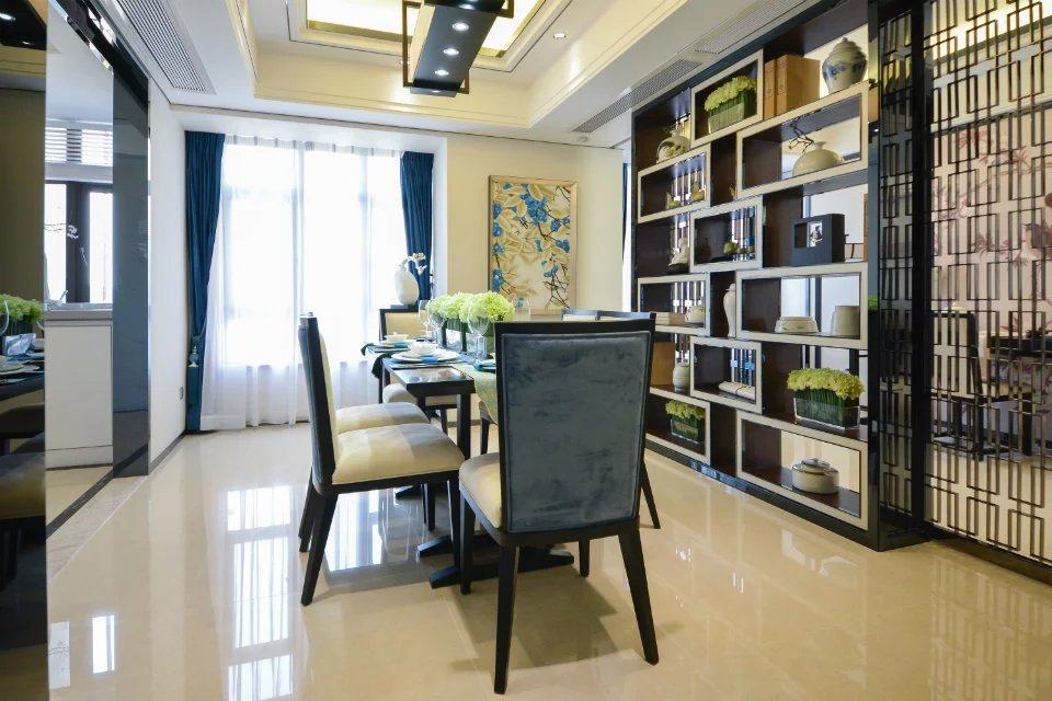 珠海大千新中式现代样板房实景鉴赏-23