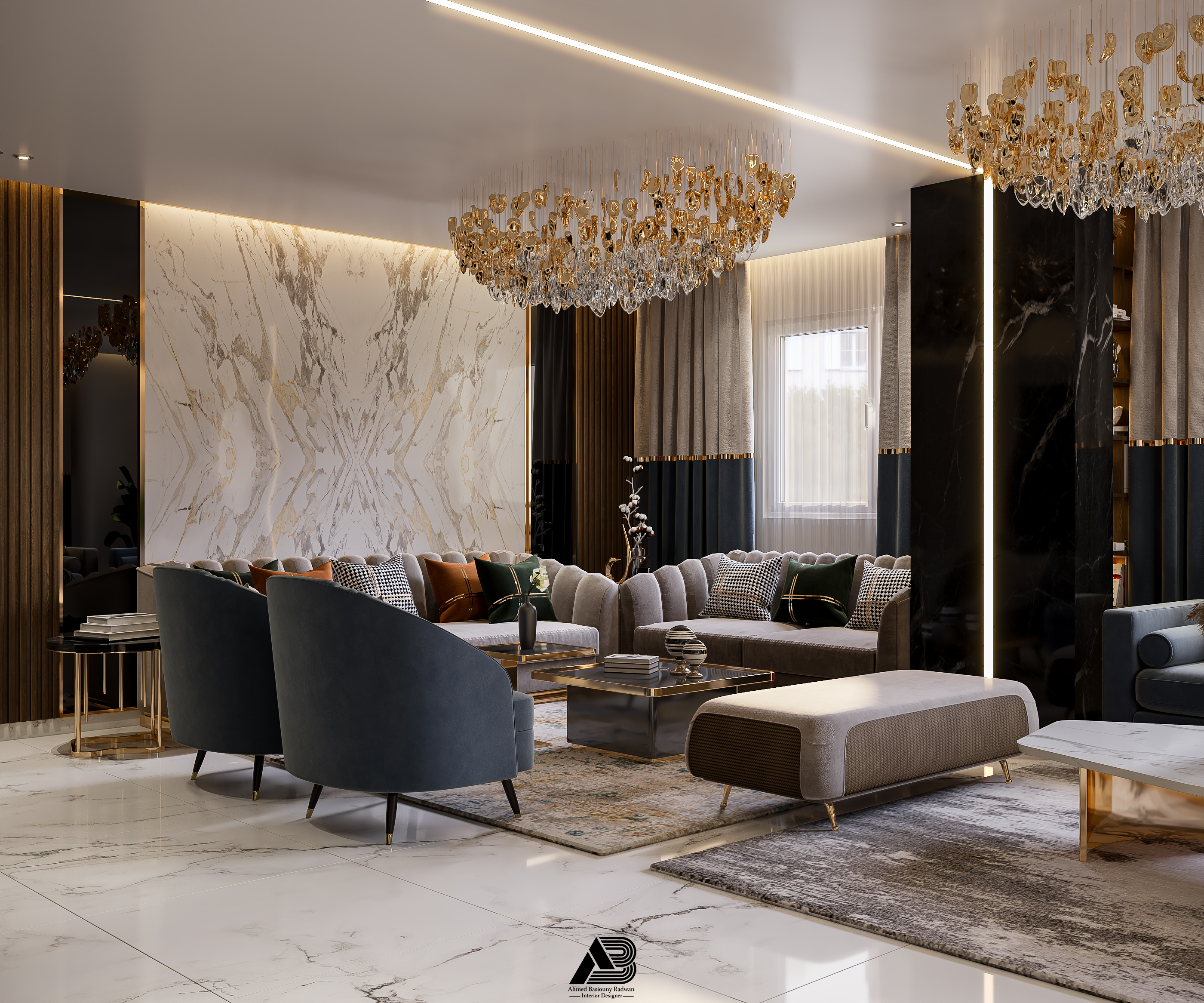 接待与餐饮丨埃及丨AB Design Studio-8