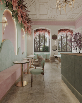 Flower café/ Poland