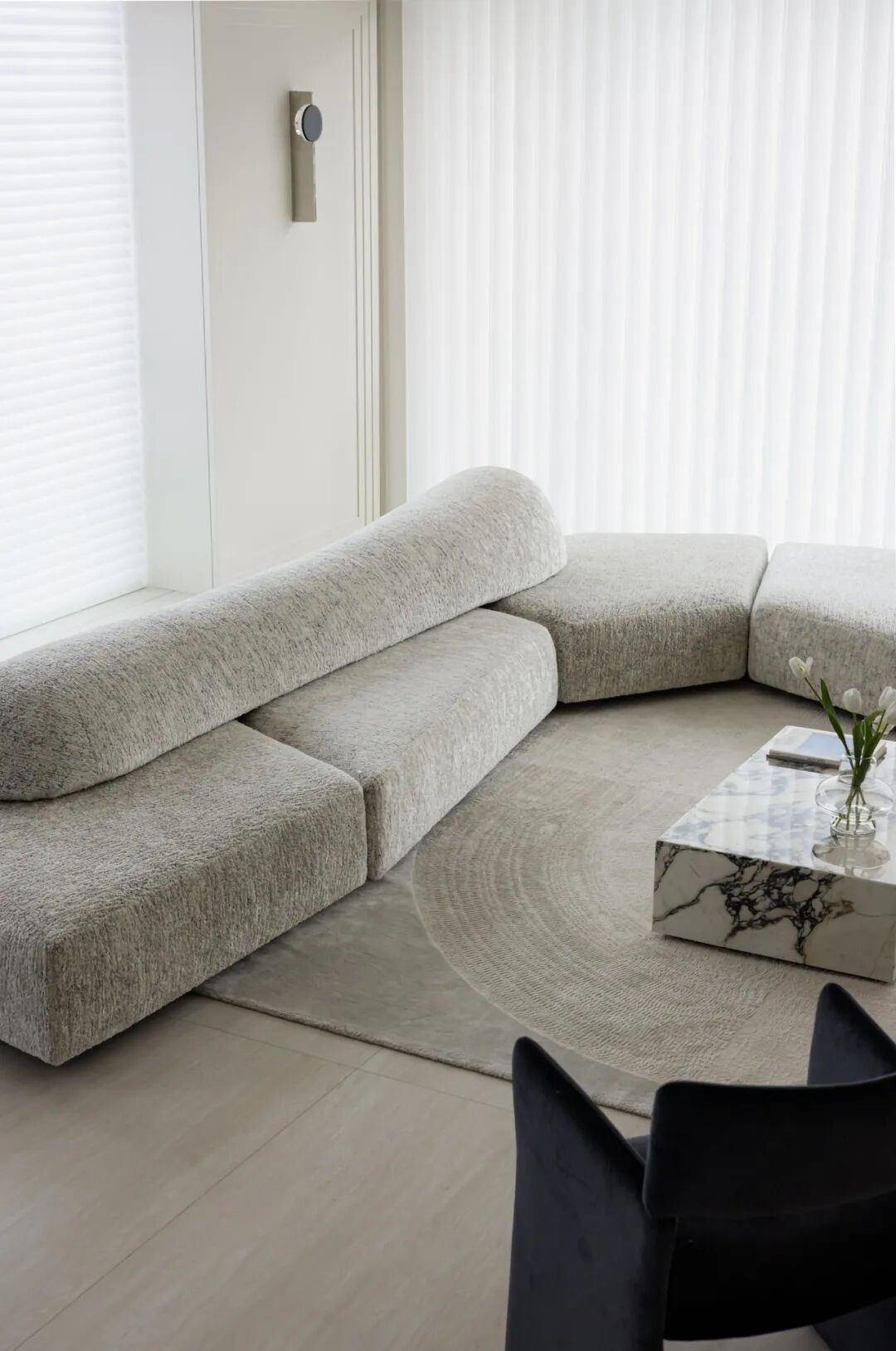 德清绿城凤栖云庐 220㎡极简叠墅精装修改造项目丨本空设计工作室-34