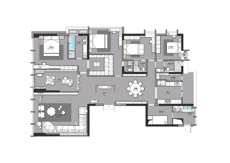 贵阳未来方舟175㎡极简住宅，自然与现代的完美融合-1