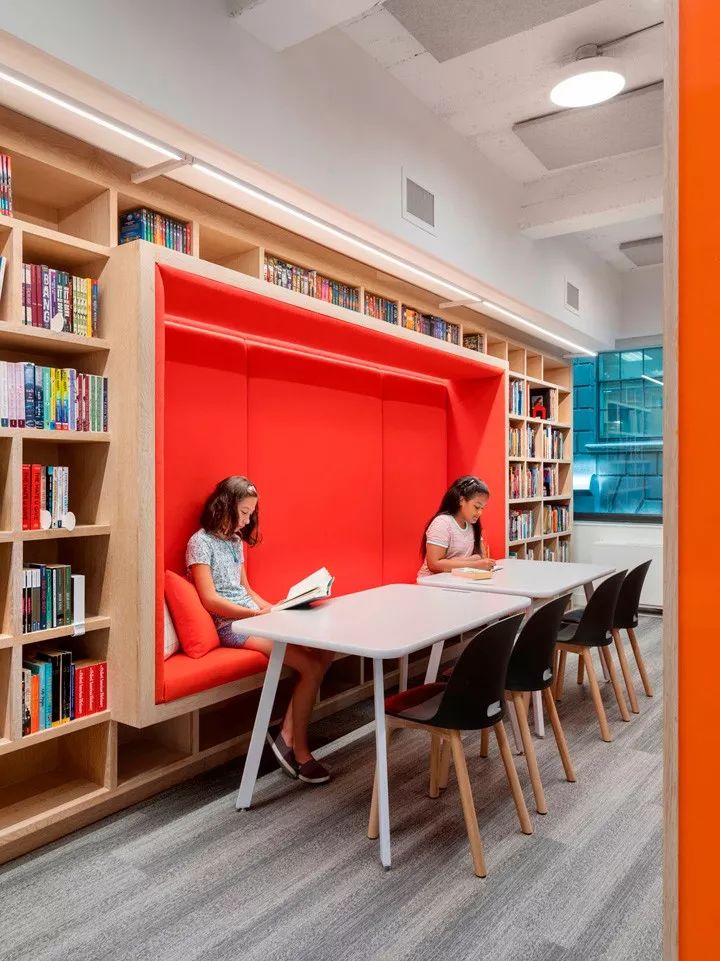 曼哈顿“蓝校”打造多彩学习空间-30