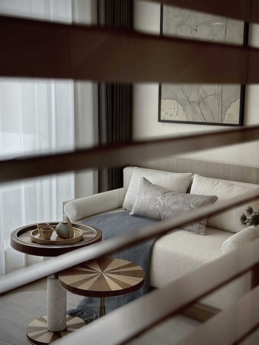 东威海400平四季常驻的温暖家园,东意西调别墅设计之美丨中国威海-30