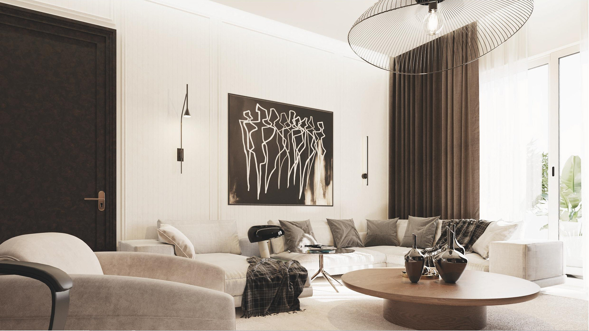 迪拜现代简约别墅室内设计丨阿联酋迪拜-26