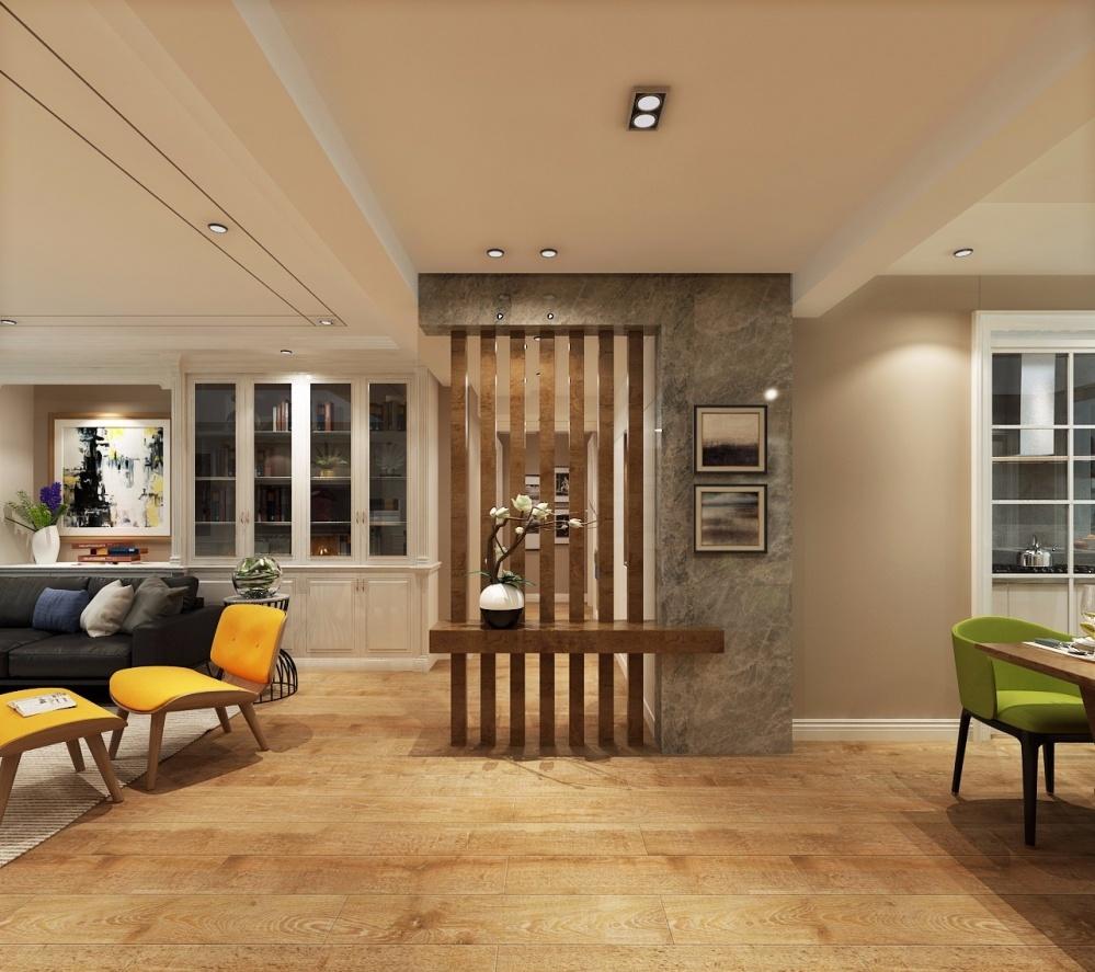 
书香满屋 现代与美式的混搭 -6